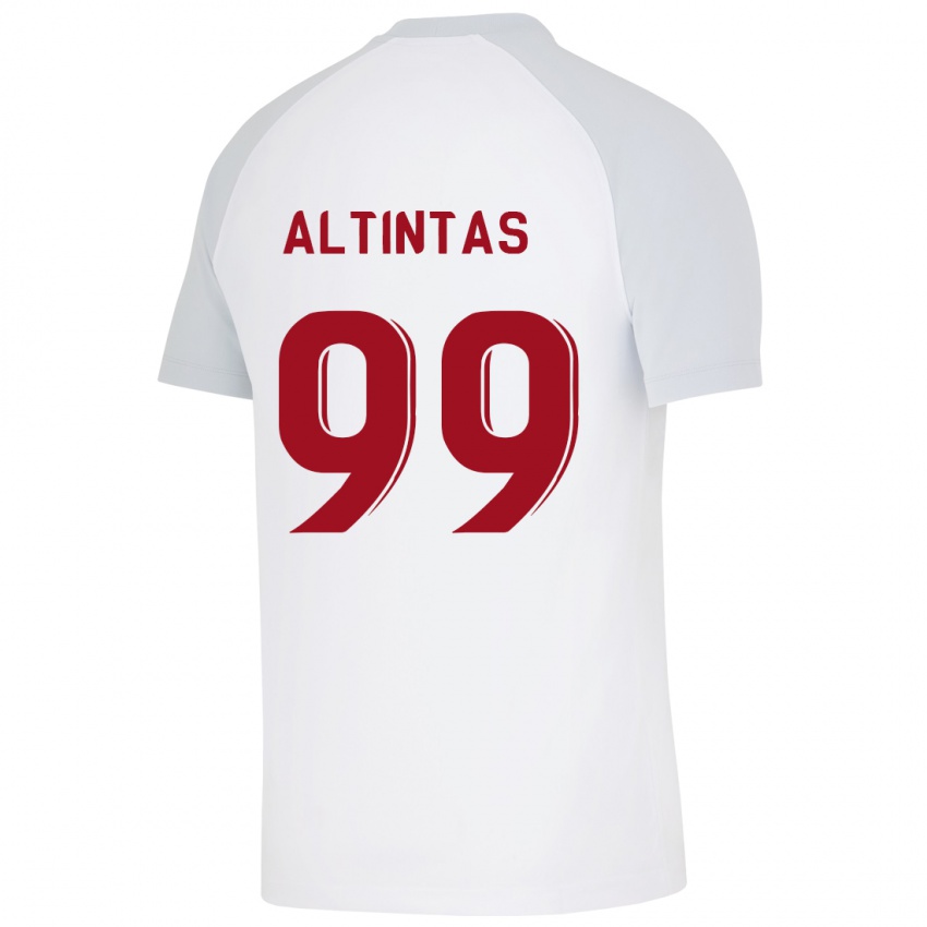 Niño Camiseta Benan Altıntaş #99 Blanco 2ª Equipación 2023/24 La Camisa Perú