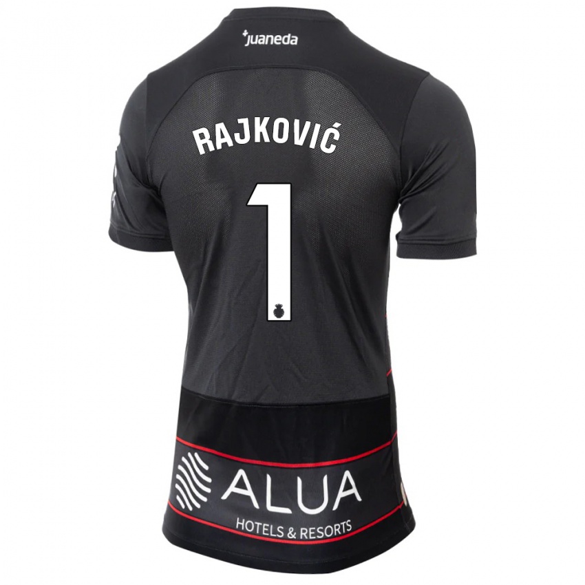 Niño Camiseta Predrag Rajkovic #1 Negro 2ª Equipación 2023/24 La Camisa Perú