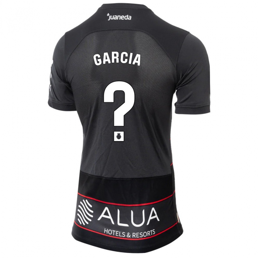 Niño Camiseta Dani García #0 Negro 2ª Equipación 2023/24 La Camisa Perú