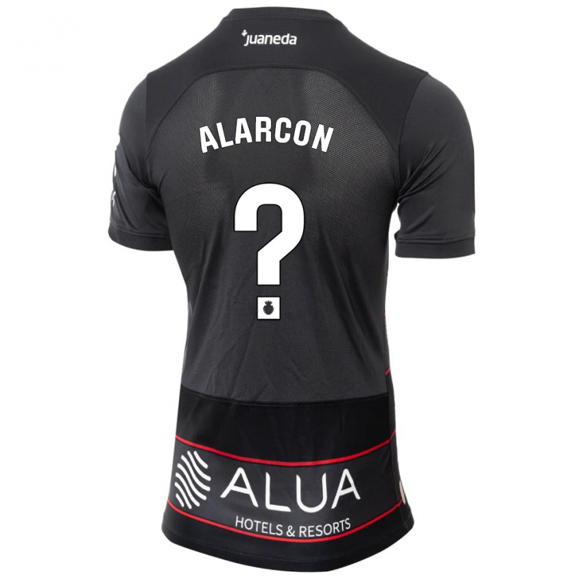 Niño Camiseta Raúl Alarcón #0 Negro 2ª Equipación 2023/24 La Camisa Perú