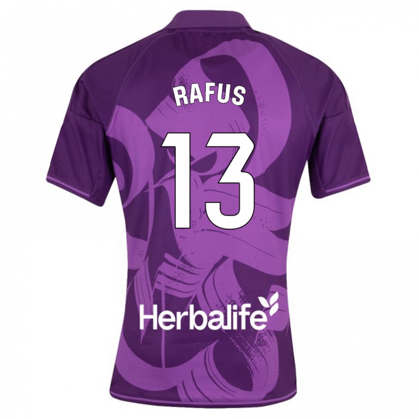 Niño Camiseta Arnau Rafus #13 Violeta 2ª Equipación 2023/24 La Camisa Perú