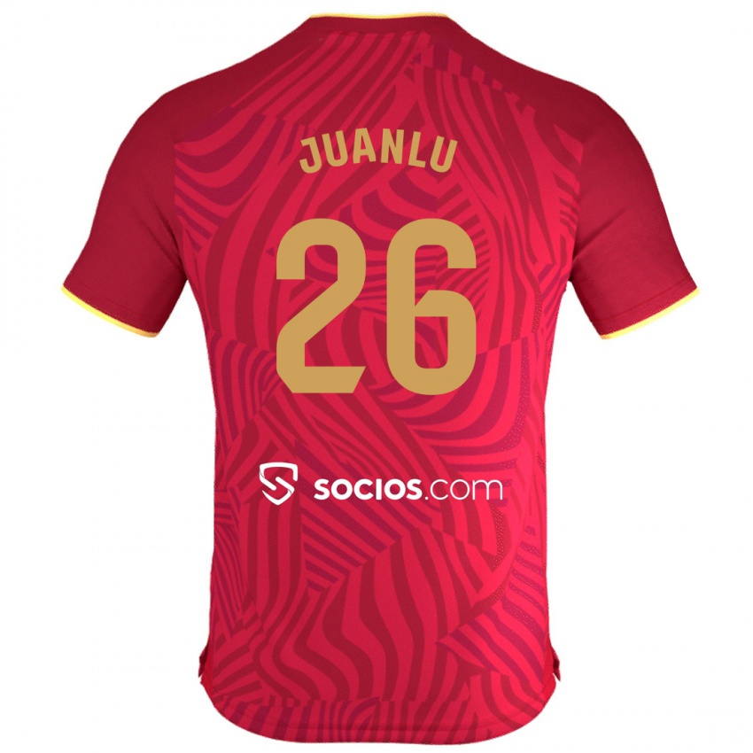 Niño Camiseta Juanlu Sánchez #26 Rojo 2ª Equipación 2023/24 La Camisa Perú