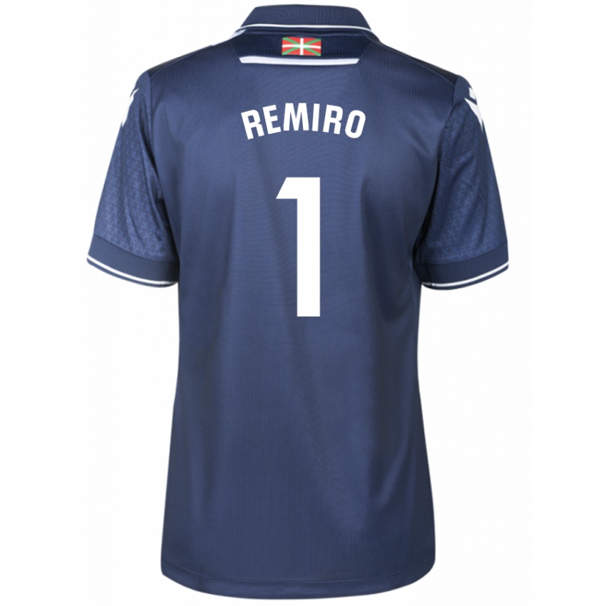 Niño Camiseta Álex Remiro #1 Armada 2ª Equipación 2023/24 La Camisa Perú