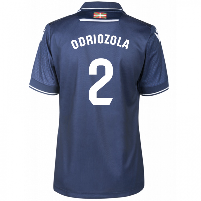 Niño Camiseta Alvaro Odriozola #2 Armada 2ª Equipación 2023/24 La Camisa Perú