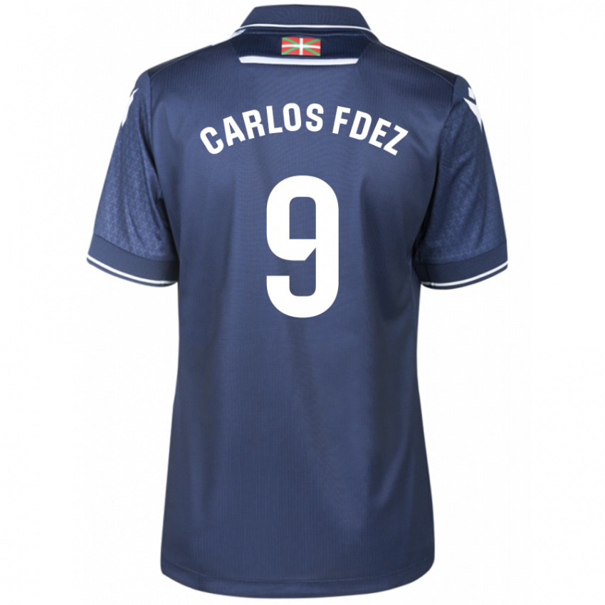 Niño Camiseta Carlos Fernández #9 Armada 2ª Equipación 2023/24 La Camisa Perú