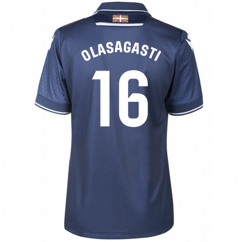 Niño Camiseta Jon Ander Olasagasti #16 Armada 2ª Equipación 2023/24 La Camisa Perú