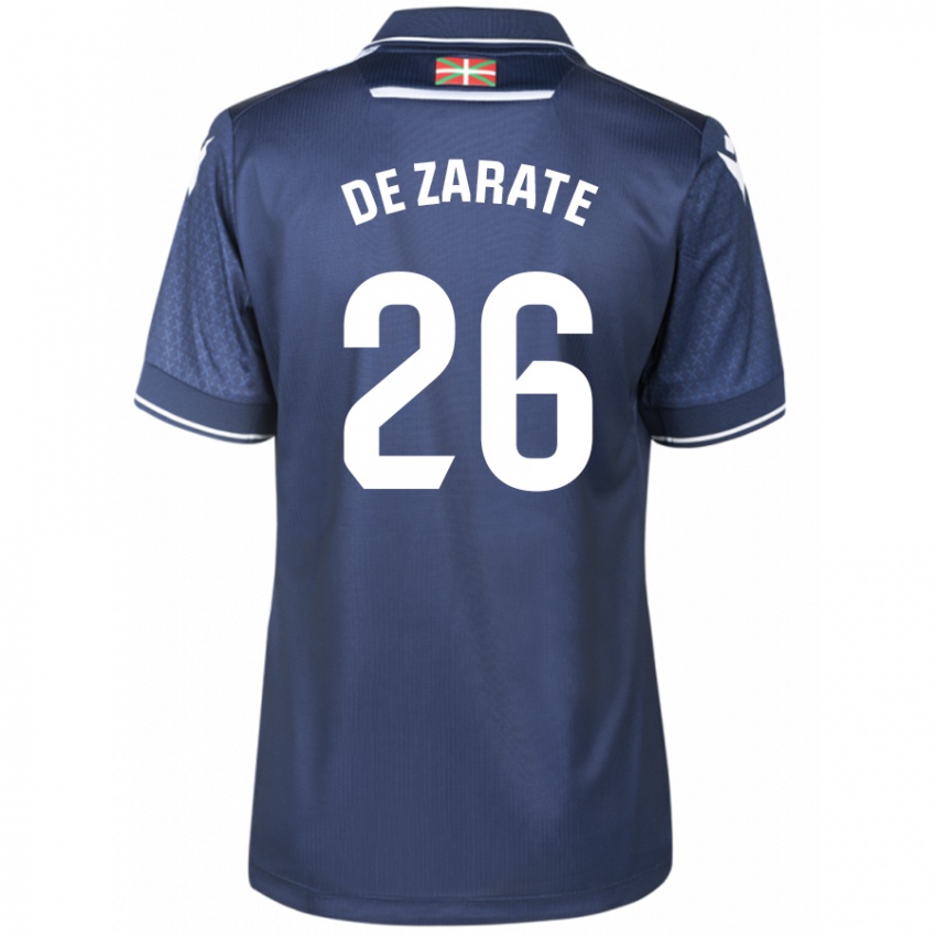 Niño Camiseta Urko González De Zarate #26 Armada 2ª Equipación 2023/24 La Camisa Perú