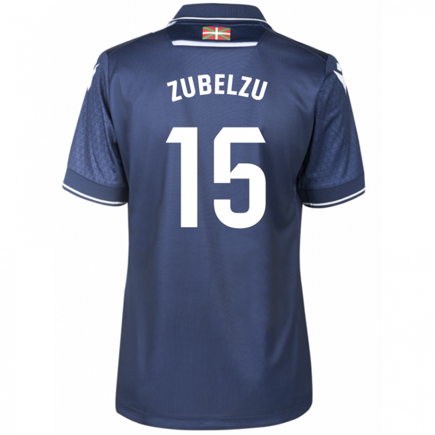 Niño Camiseta Julen Zubelzu #15 Armada 2ª Equipación 2023/24 La Camisa Perú