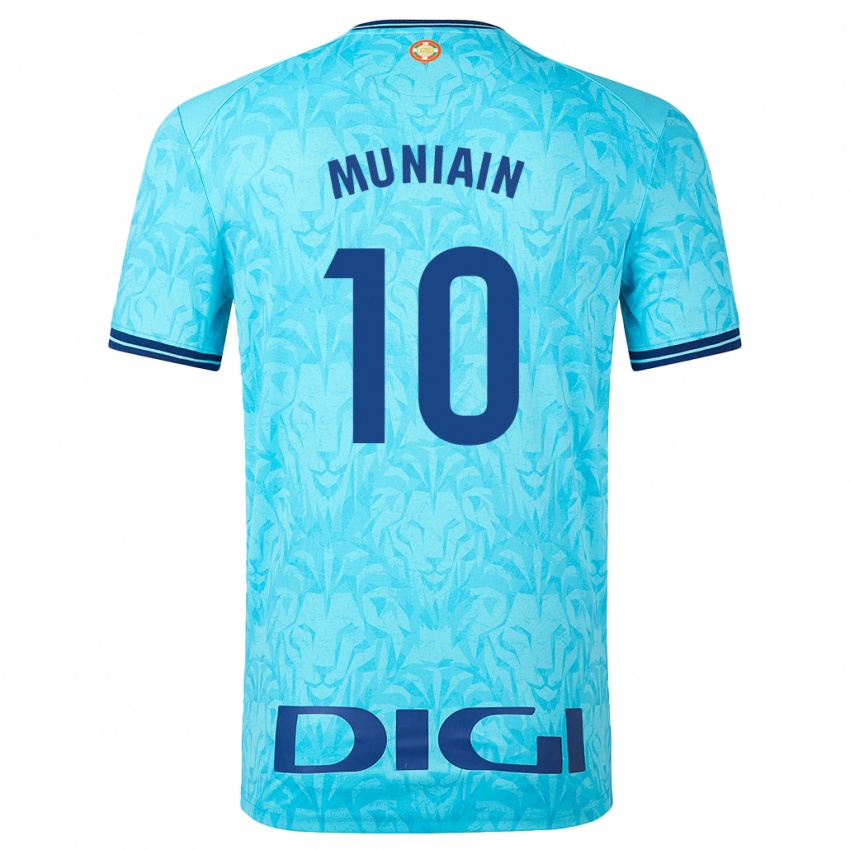 Niño Camiseta Iker Muniain #10 Cielo Azul 2ª Equipación 2023/24 La Camisa Perú