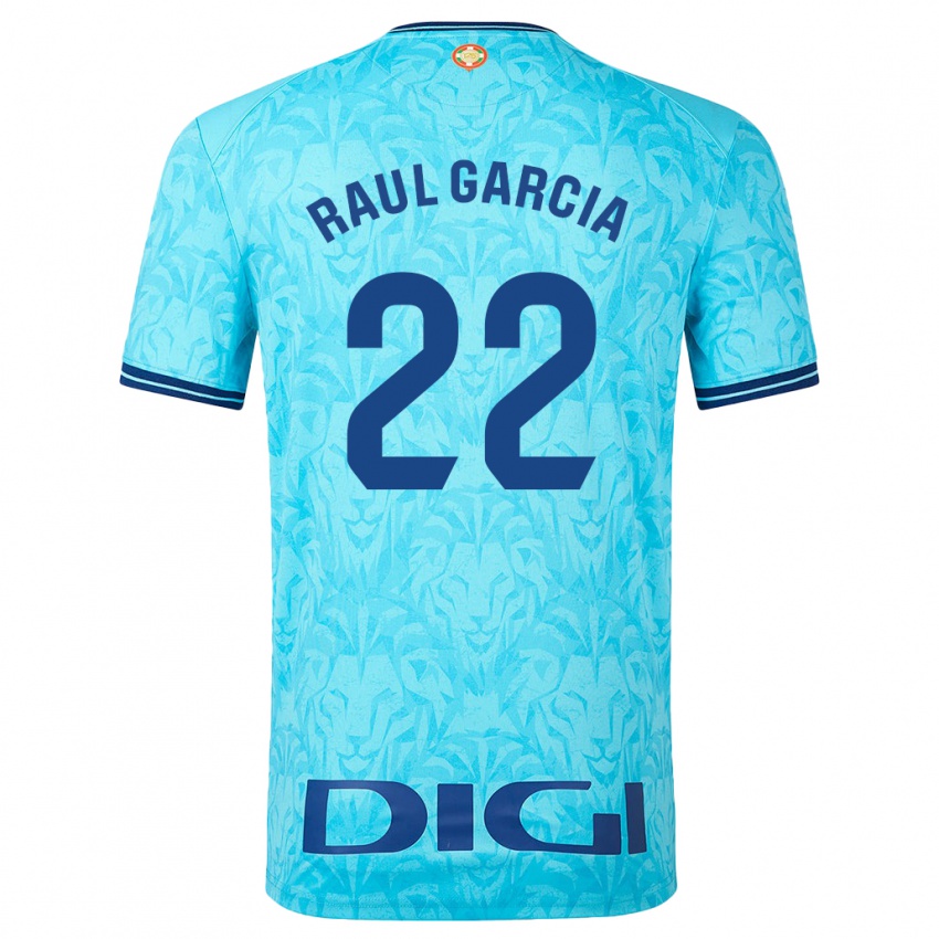 Niño Camiseta Raúl García #22 Cielo Azul 2ª Equipación 2023/24 La Camisa Perú