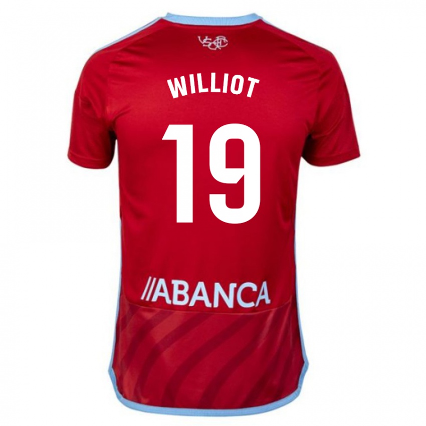 Niño Camiseta Williot Swedberg #19 Rojo 2ª Equipación 2023/24 La Camisa Perú