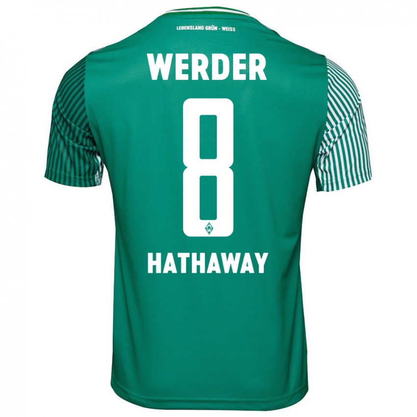 Hombre Camiseta Max Hathaway #8 Verde 1ª Equipación 2023/24 La Camisa Perú