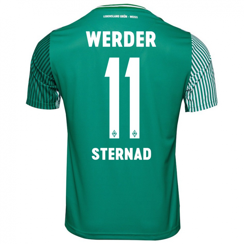 Hombre Camiseta Maja Sternad #11 Verde 1ª Equipación 2023/24 La Camisa Perú