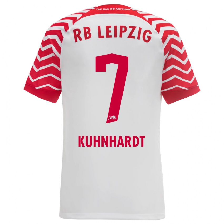 Hombre Camiseta Paul Kühnhardt #7 Blanco 1ª Equipación 2023/24 La Camisa Perú