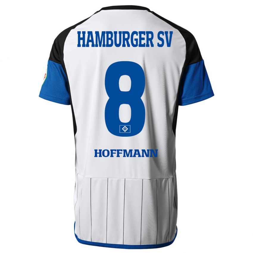 Hombre Camiseta Nick Hoffmann #8 Blanco 1ª Equipación 2023/24 La Camisa Perú