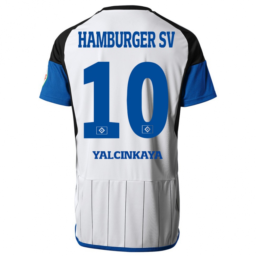 Hombre Camiseta Bilal Yalcinkaya #10 Blanco 1ª Equipación 2023/24 La Camisa Perú