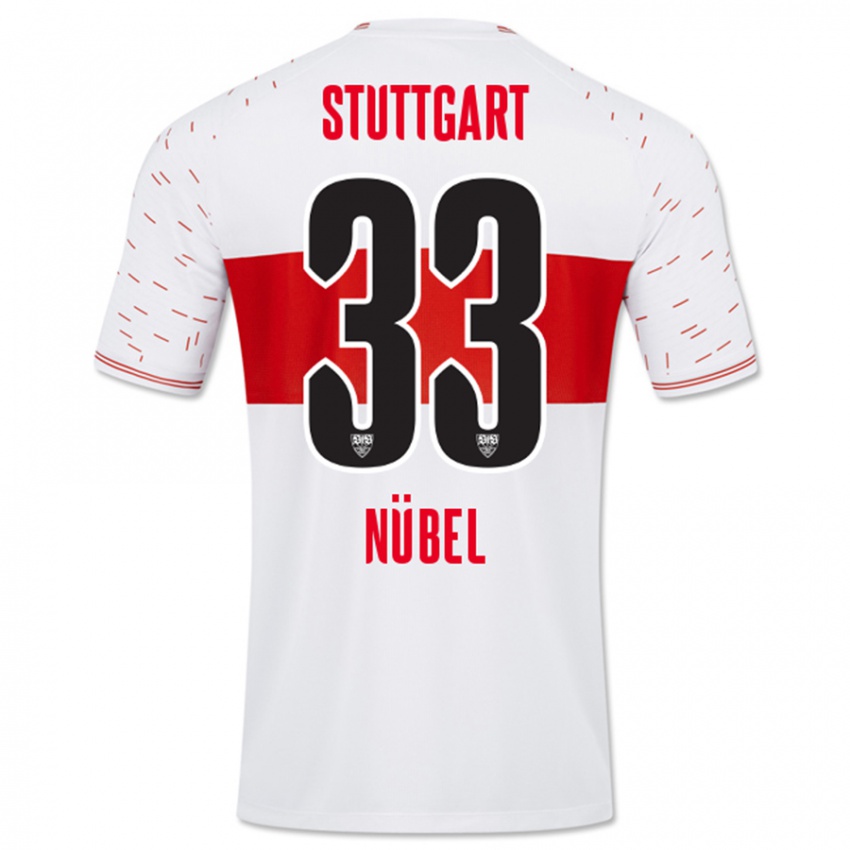 Hombre Camiseta Alexander Nübel #33 Blanco 1ª Equipación 2023/24 La Camisa Perú