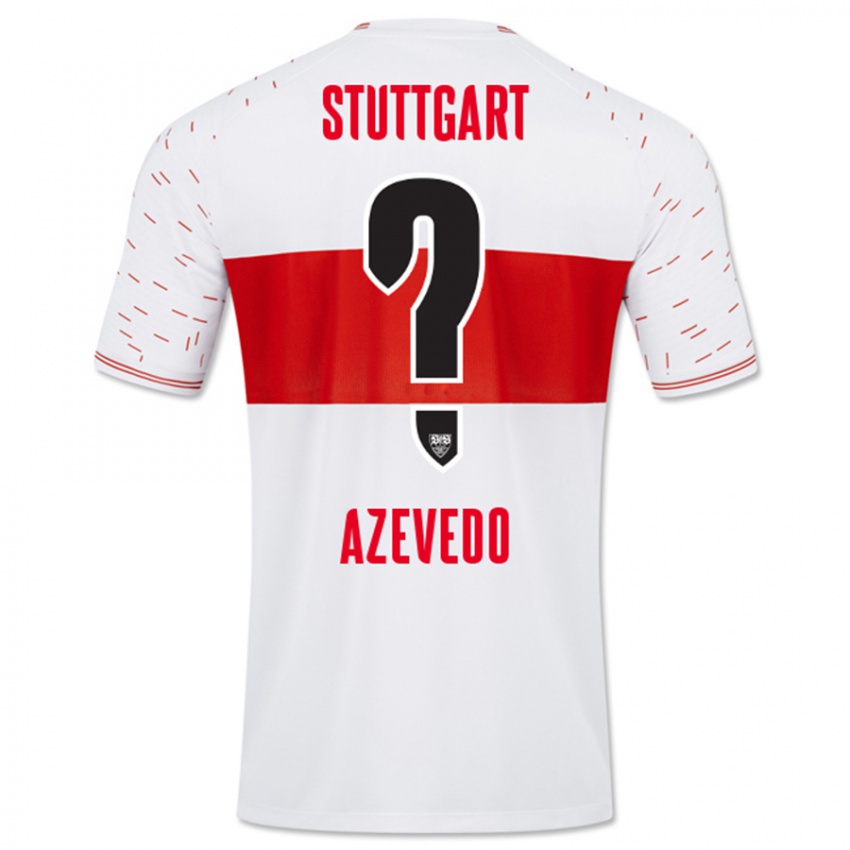 Hombre Camiseta Alexandre Azevedo #0 Blanco 1ª Equipación 2023/24 La Camisa Perú