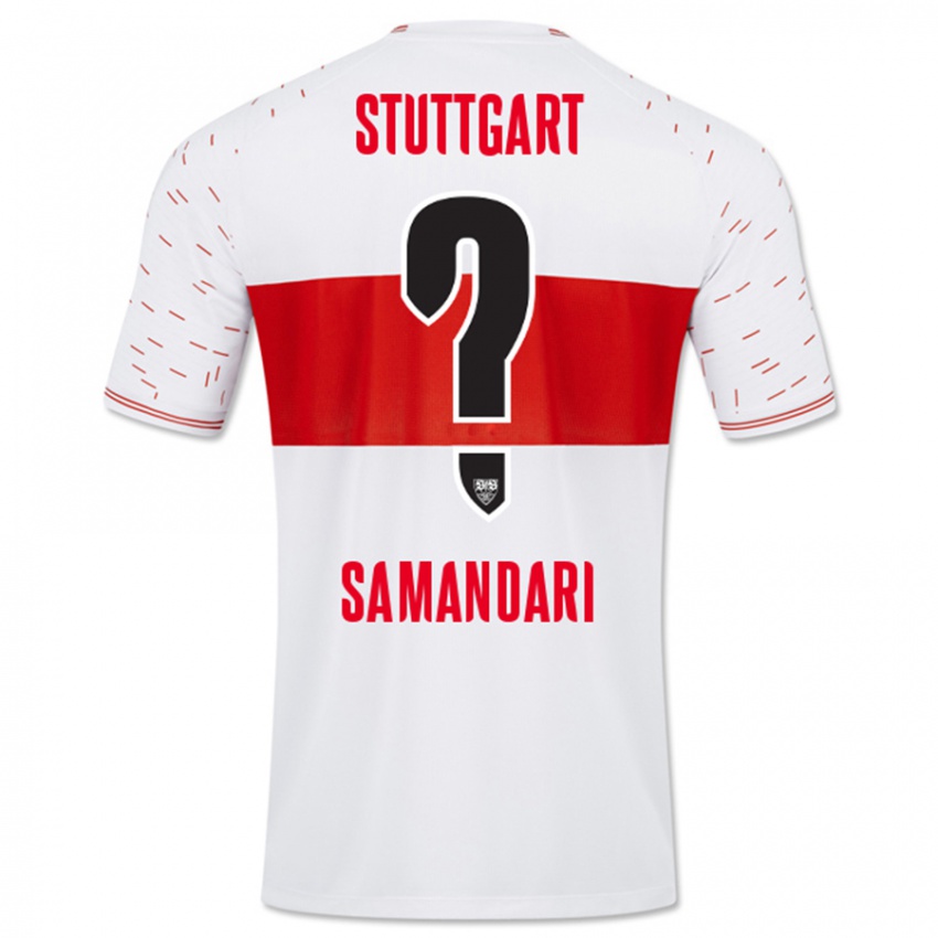 Hombre Camiseta Sohrab Samandari #0 Blanco 1ª Equipación 2023/24 La Camisa Perú