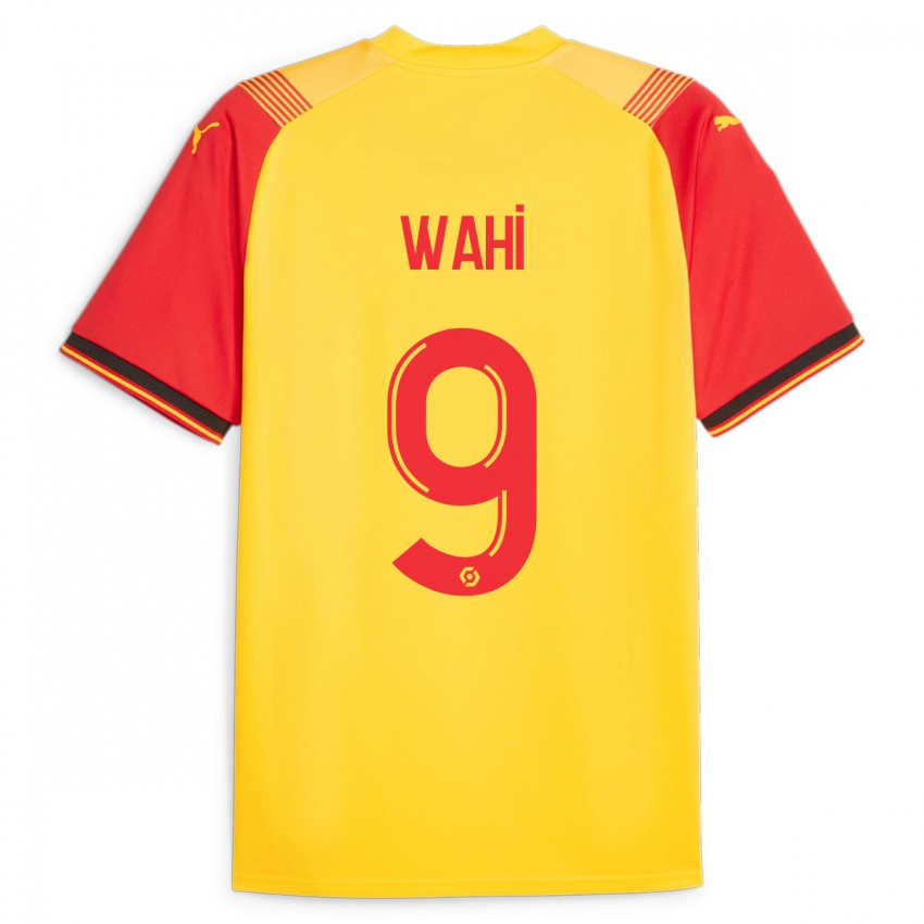 Hombre Camiseta Elye Wahi #9 Amarillo 1ª Equipación 2023/24 La Camisa Perú