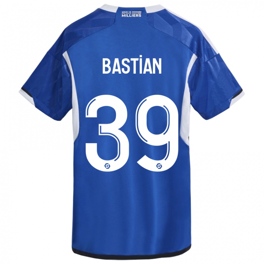 Hombre Camiseta Maxime Bastian #39 Azul 1ª Equipación 2023/24 La Camisa Perú