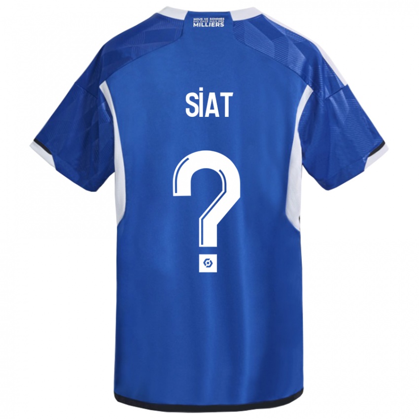 Hombre Camiseta Victor Siat #0 Azul 1ª Equipación 2023/24 La Camisa Perú
