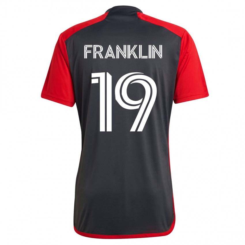Hombre Camiseta Kobe Franklin #19 Gris 1ª Equipación 2023/24 La Camisa Perú