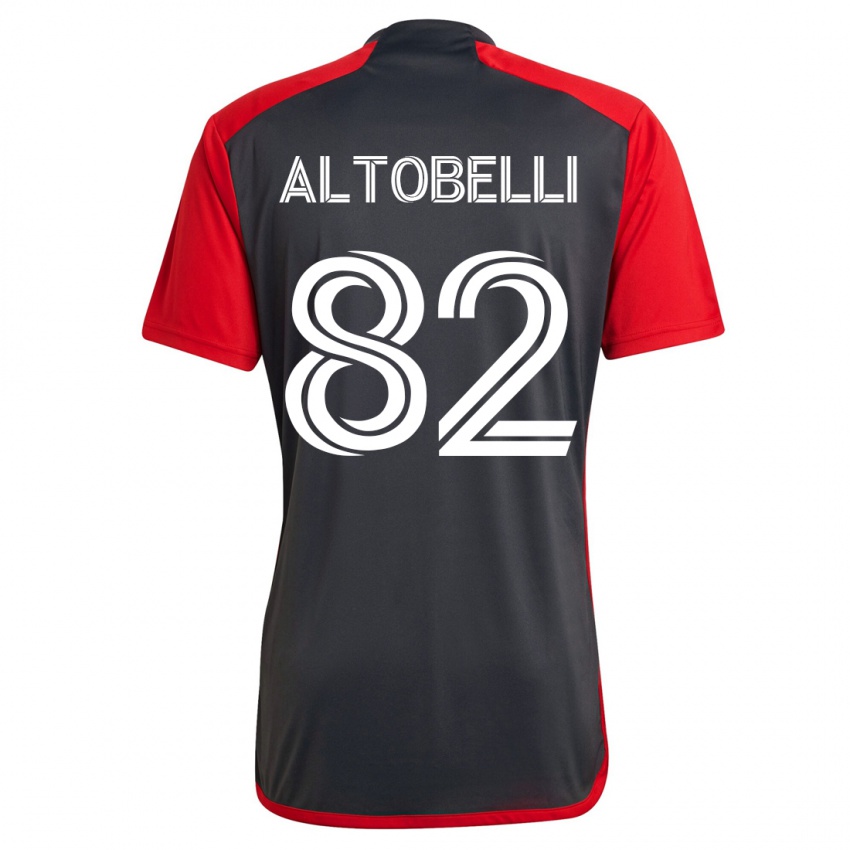 Hombre Camiseta Julian Altobelli #82 Gris 1ª Equipación 2023/24 La Camisa Perú