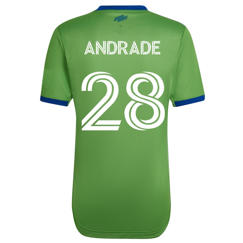Hombre Camiseta Yeimar Gómez Andrade #28 Verde 1ª Equipación 2023/24 La Camisa Perú