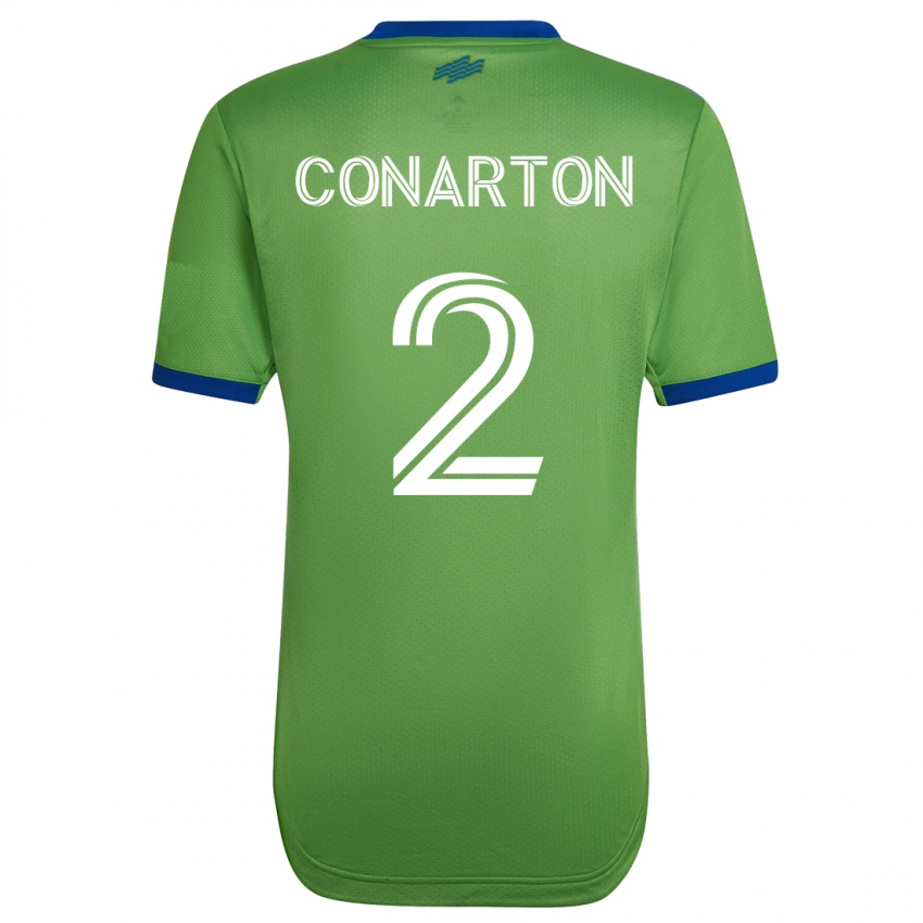 Hombre Camiseta Alyssa Conarton #2 Verde 1ª Equipación 2023/24 La Camisa Perú