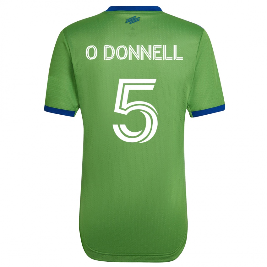 Hombre Camiseta Kristina O'donnell #5 Verde 1ª Equipación 2023/24 La Camisa Perú