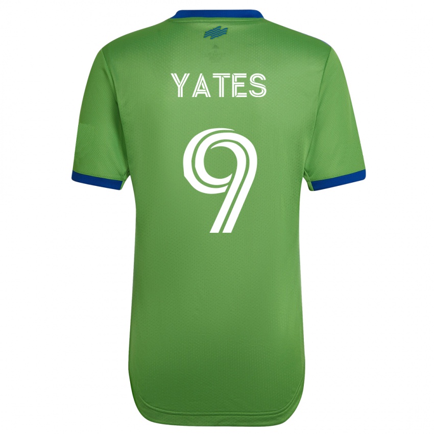 Hombre Camiseta Summer Yates #9 Verde 1ª Equipación 2023/24 La Camisa Perú