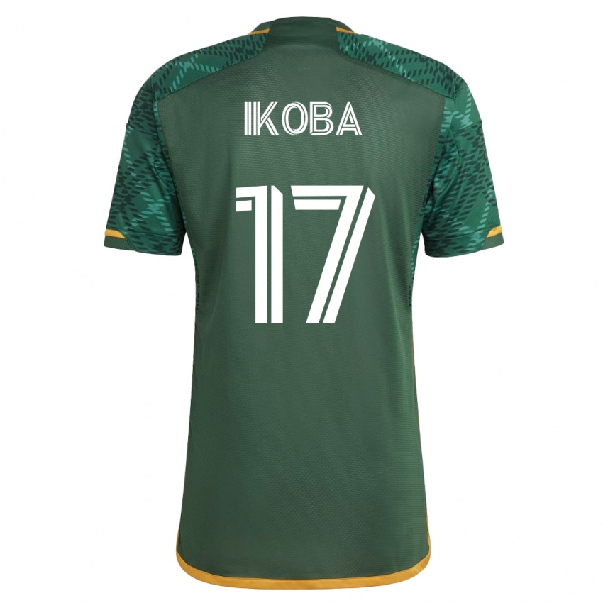 Hombre Camiseta Tega Ikoba #17 Verde 1ª Equipación 2023/24 La Camisa Perú