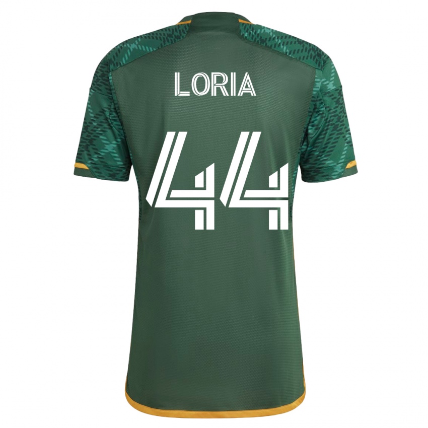 Hombre Camiseta Marvin Loría #44 Verde 1ª Equipación 2023/24 La Camisa Perú
