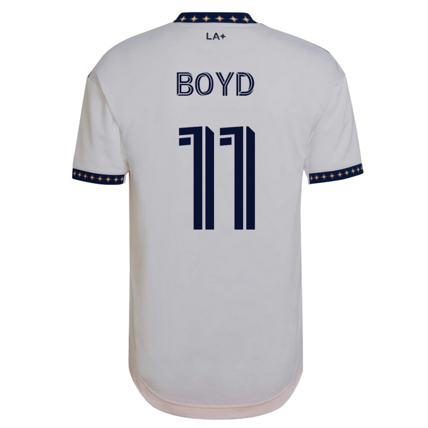 Hombre Camiseta Tyler Boyd #11 Blanco 1ª Equipación 2023/24 La Camisa Perú