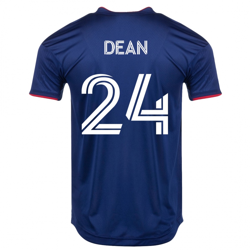 Hombre Camiseta Jonathan Dean #24 Armada 1ª Equipación 2023/24 La Camisa Perú