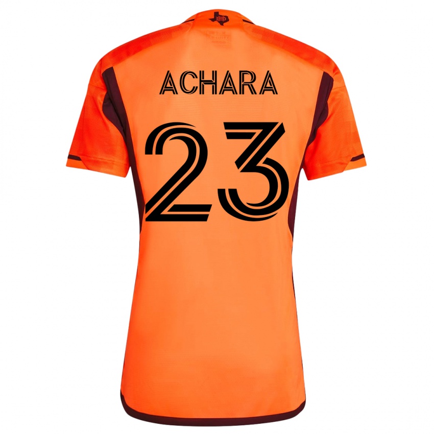 Hombre Camiseta Ifunanyachi Achara #23 Naranja 1ª Equipación 2023/24 La Camisa Perú