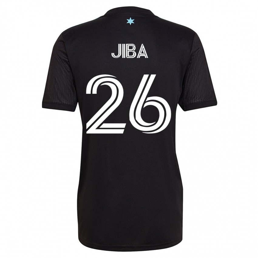 Hombre Camiseta Ryen Jiba #26 Negro 1ª Equipación 2023/24 La Camisa Perú