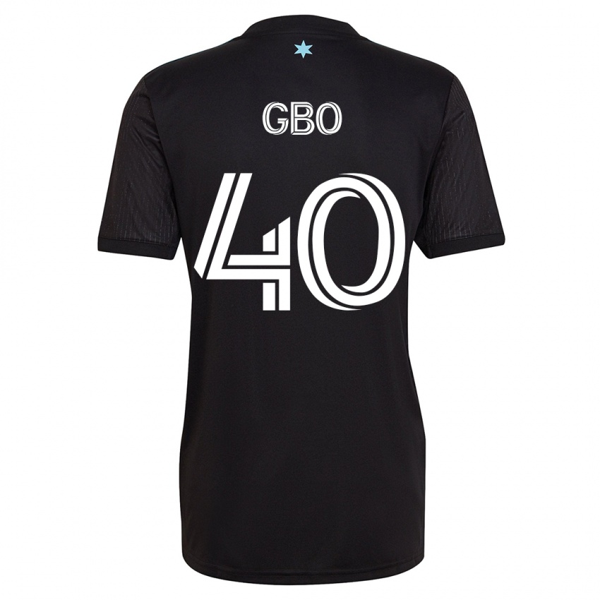 Hombre Camiseta Cedrik Gbo #40 Negro 1ª Equipación 2023/24 La Camisa Perú