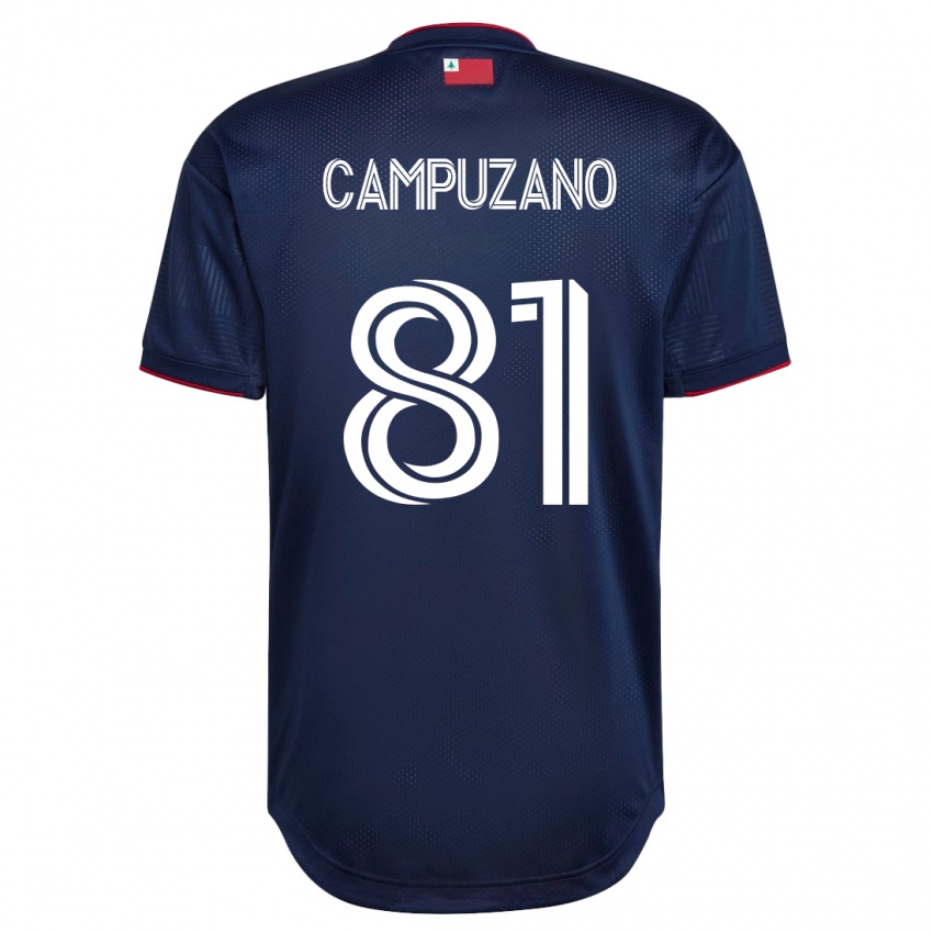 Hombre Camiseta Nico Campuzano #81 Armada 1ª Equipación 2023/24 La Camisa Perú