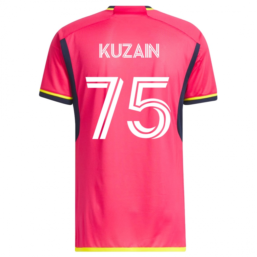 Hombre Camiseta Wan Kuzain #75 Rosa 1ª Equipación 2023/24 La Camisa Perú