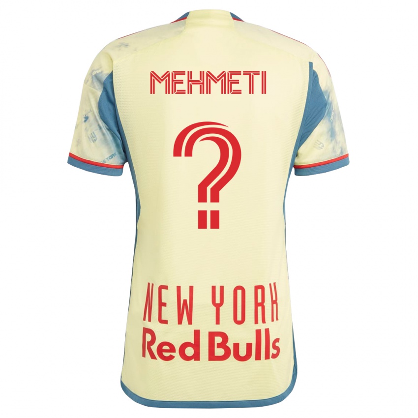 Hombre Camiseta Adri Mehmeti #0 Amarillo 1ª Equipación 2023/24 La Camisa Perú