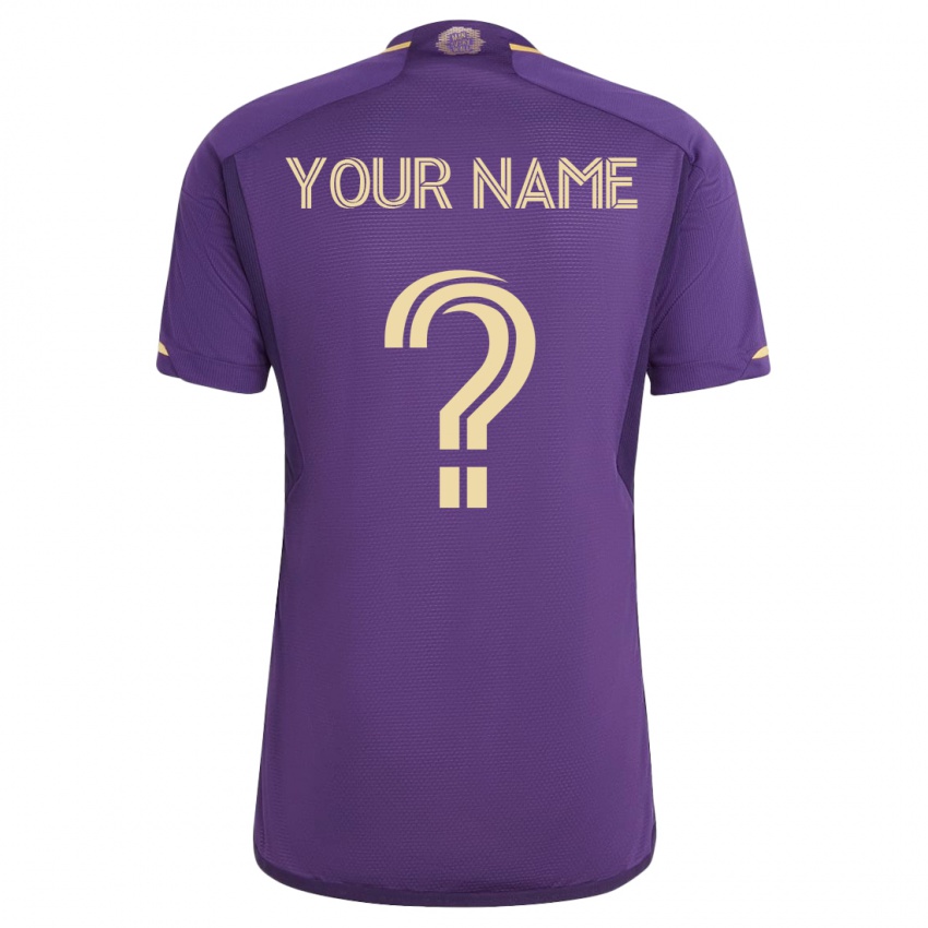 Hombre Camiseta Su Nombre #0 Violeta 1ª Equipación 2023/24 La Camisa Perú
