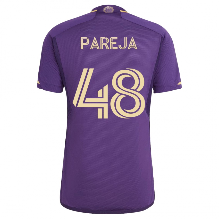 Hombre Camiseta Diego Pareja #48 Violeta 1ª Equipación 2023/24 La Camisa Perú