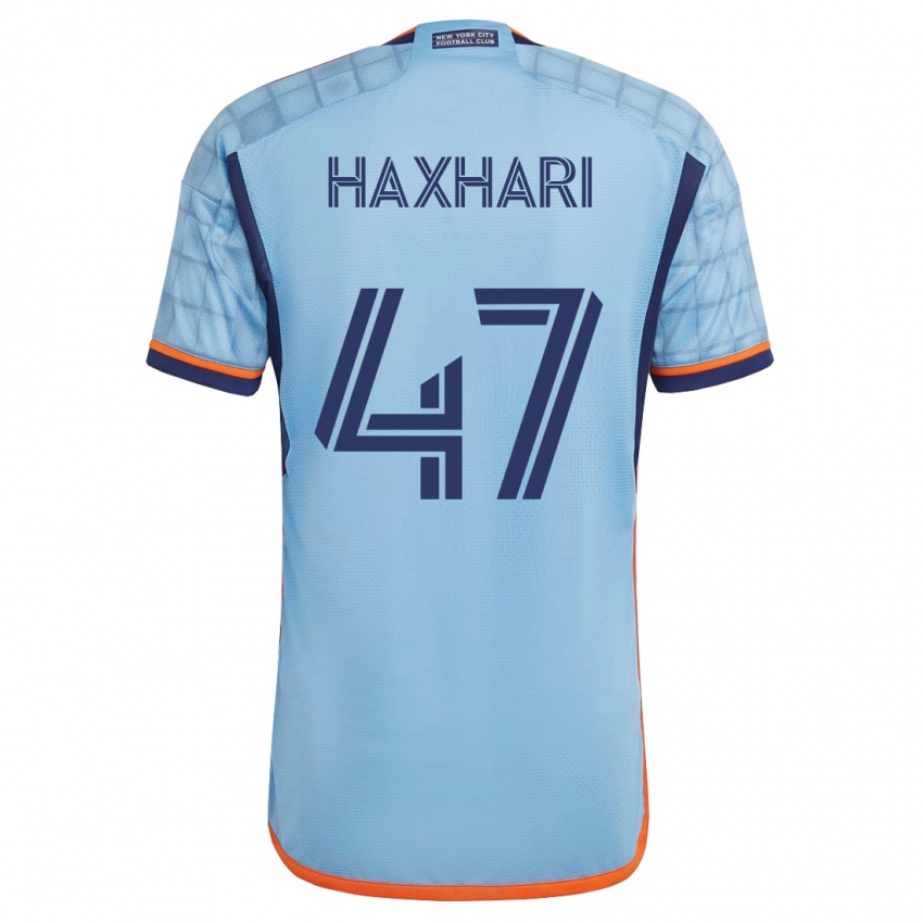 Hombre Camiseta Klevis Haxhari #47 Azul 1ª Equipación 2023/24 La Camisa Perú