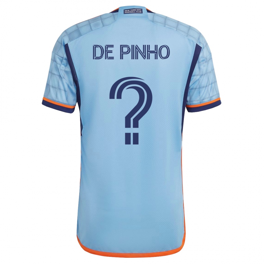 Hombre Camiseta Lucas De Pinho #0 Azul 1ª Equipación 2023/24 La Camisa Perú