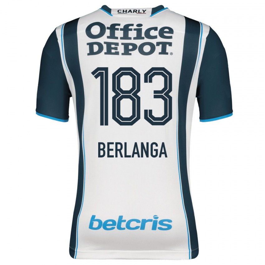 Hombre Camiseta Jorge Berlanga #183 Armada 1ª Equipación 2023/24 La Camisa Perú