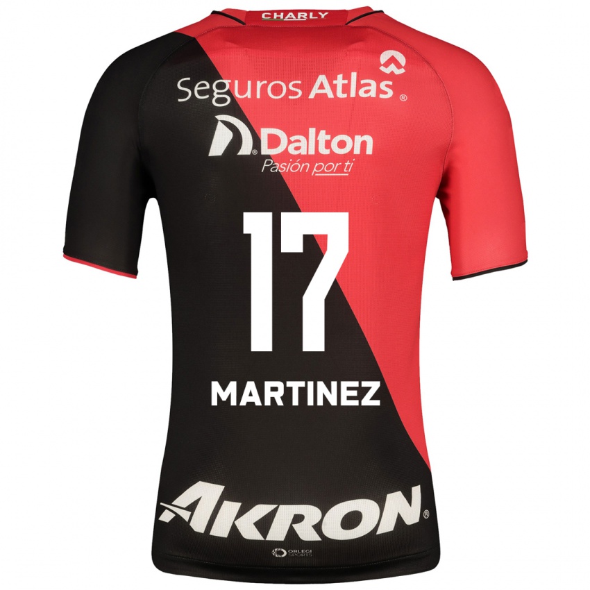 Hombre Camiseta Jaziel Martinez #17 Negro 1ª Equipación 2023/24 La Camisa Perú