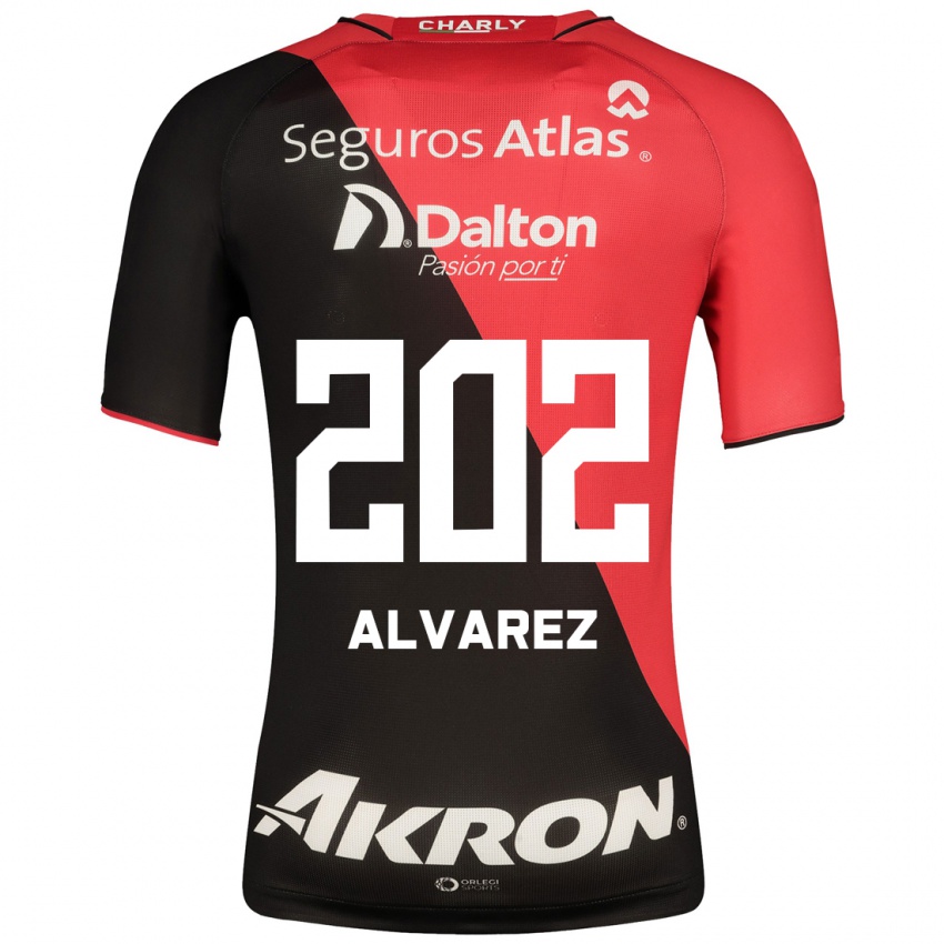 Hombre Camiseta Sergio Álvarez #202 Negro 1ª Equipación 2023/24 La Camisa Perú
