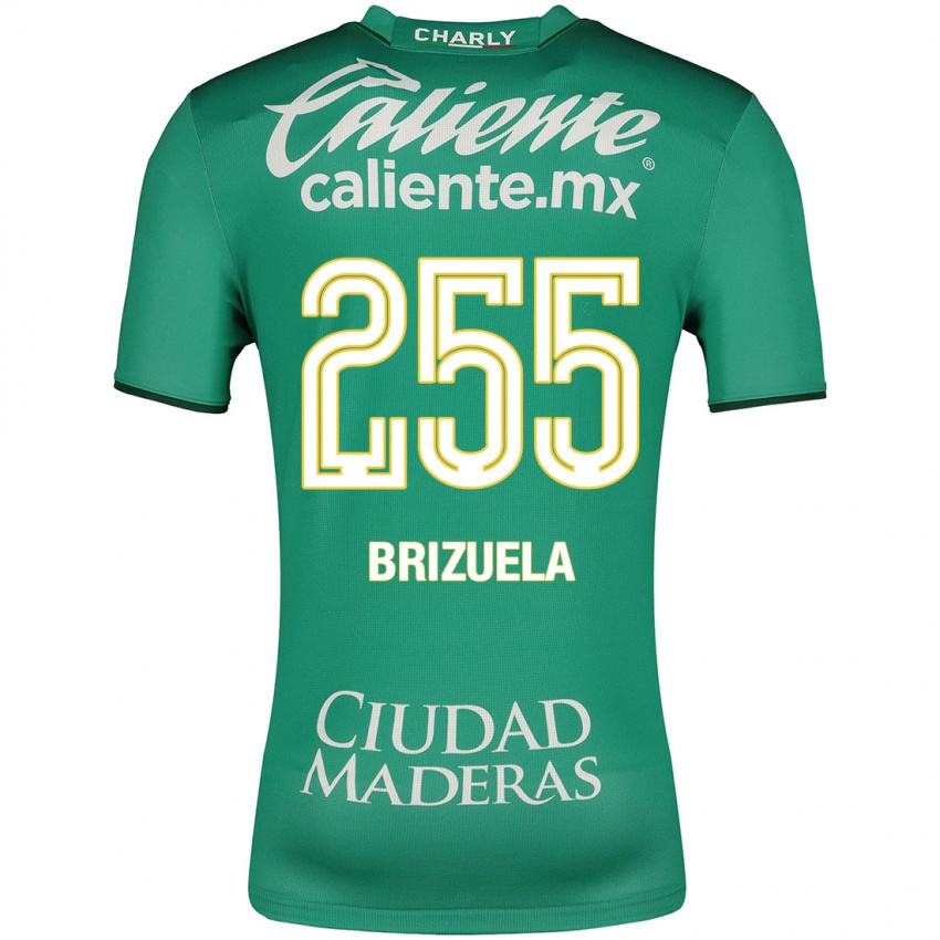 Hombre Camiseta Juan Brizuela #255 Verde 1ª Equipación 2023/24 La Camisa Perú